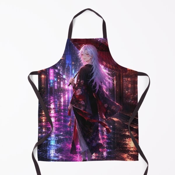 Item preview, Tengen Uzui Demon Slayer Neon Rain City Stroll designed and sold by SolenneAzur.