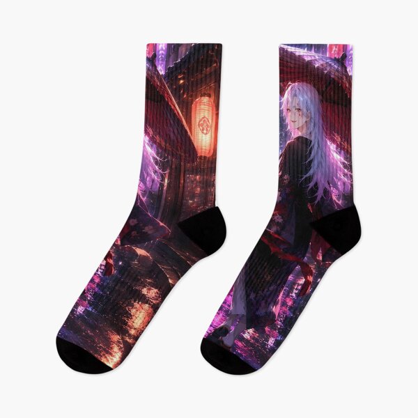 Item preview, Tengen Uzui Demon Slayer Neon Rain City Stroll designed and sold by SolenneAzur.