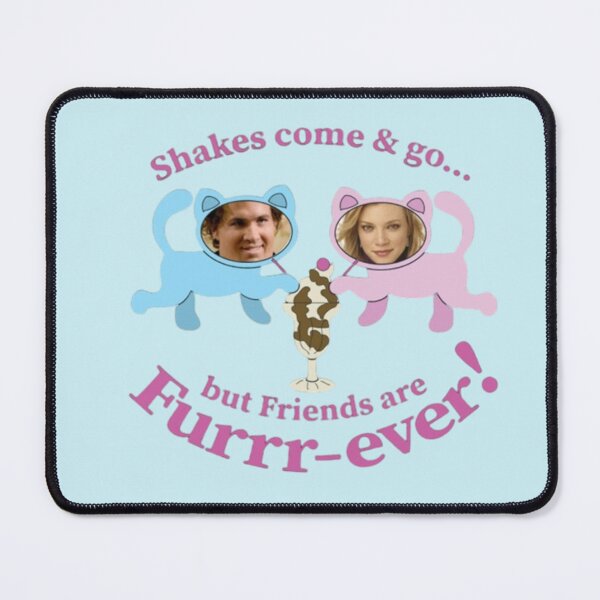 Item preview, Shakes come & go but Friends are Furrr-ever! - Classic t-shirt designed and sold by BlackMumba43.