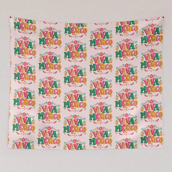 Item preview, Viva Mexico Colorful Folk Art designed and sold by mafervicenttin.
