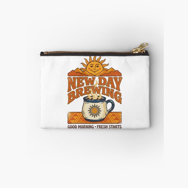 Item preview, New Day Brewing Retro Sun Coffee Mug Good Morning designed and sold by Sanan Israyilli.