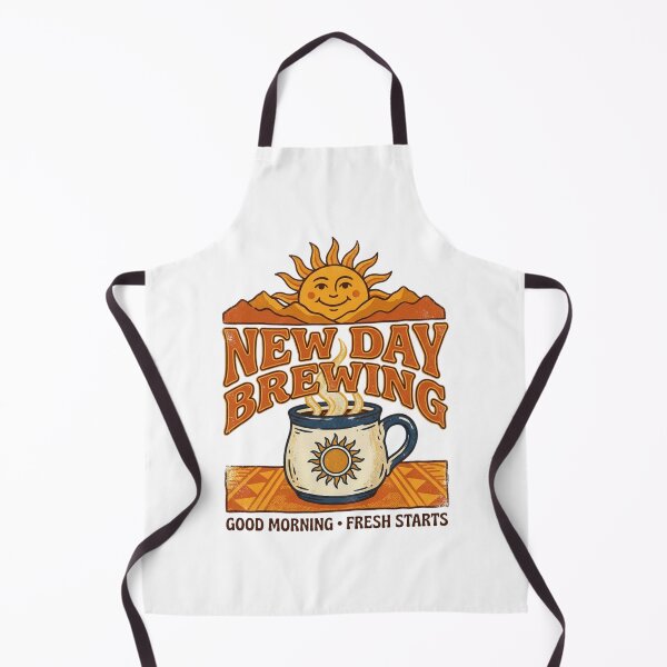 Item preview, New Day Brewing Retro Sun Coffee Mug Good Morning designed and sold by Sanan Israyilli.