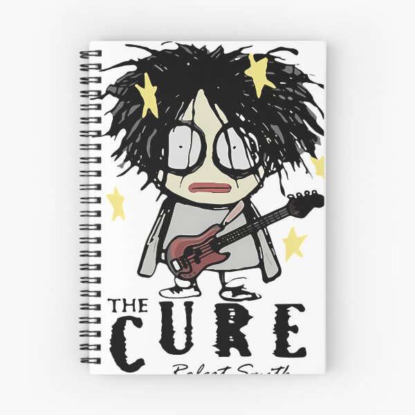 Item preview, The Cure Robert Smith Cartoon Logo designed and sold by MindfulMarker.