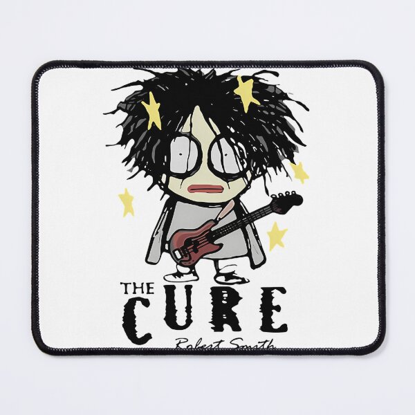 Item preview, The Cure Robert Smith Cartoon Logo designed and sold by MindfulMarker.