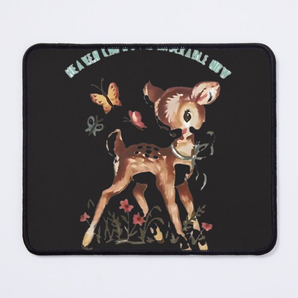 Item preview, Heaven Knows I'm Miserable Now Retro Bambi Illustration Vintage Style Artwork designed and sold by Hamidyaya.