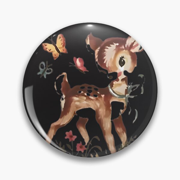 Item preview, Heaven Knows I'm Miserable Now Retro Bambi Illustration Vintage Style Artwork designed and sold by Hamidyaya.