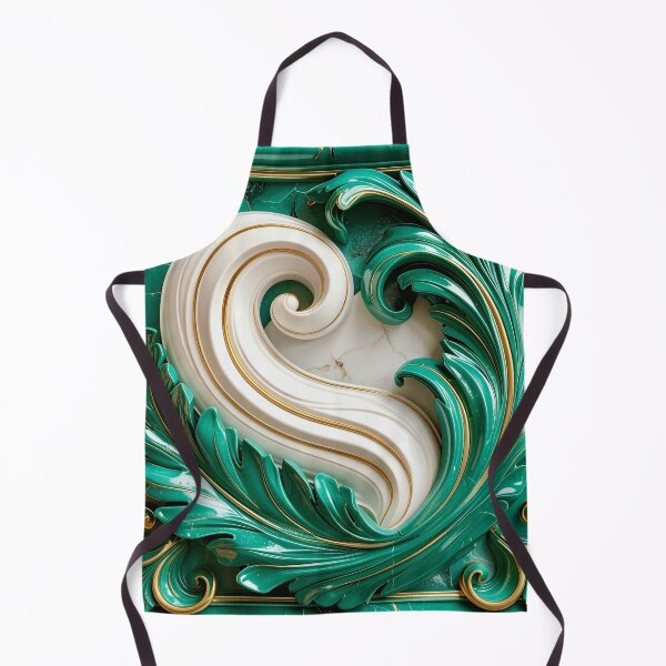 Item preview, Sculptural Jade with Gold Enamel designed and sold by Vicky Brago-Mitchell®.