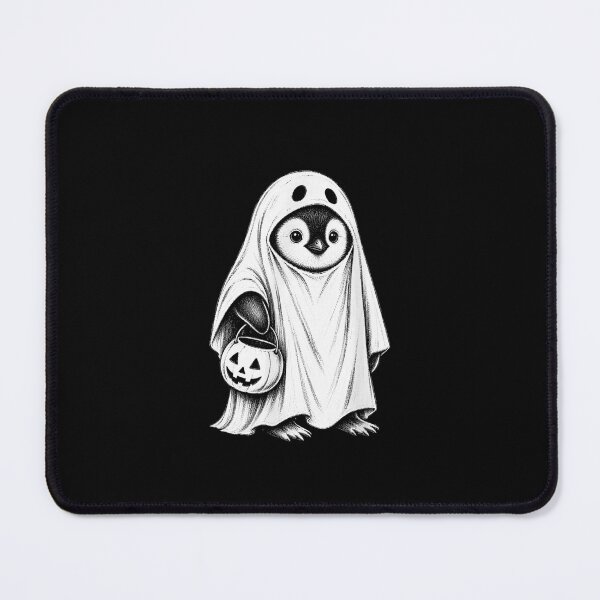 Item preview, Penguin Halloween Penguin Lover Spooky Ghost Scary Penguin designed and sold by CrinoSwice.