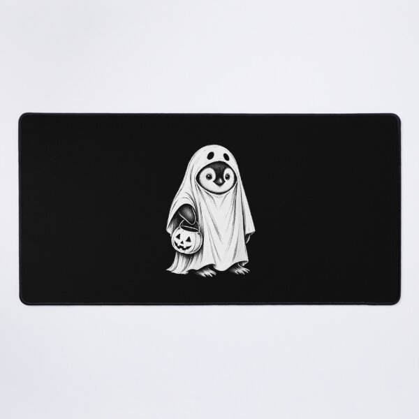Item preview, Penguin Halloween Penguin Lover Spooky Ghost Scary Penguin designed and sold by CrinoSwice.