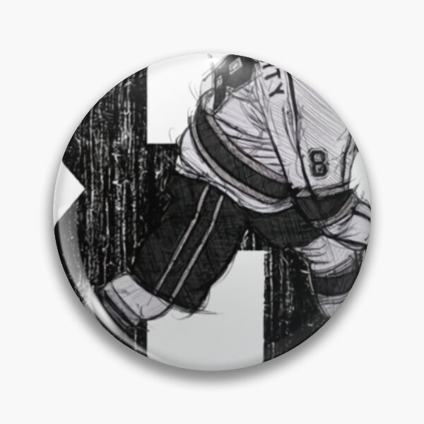 Item preview,  Ice Hockey Player Number Eight Athletic Sketch designed and sold by BriceFlamand.