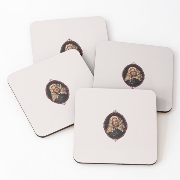 Item preview, Dolly Parton Vintage Red Frame Portrait Graphic designed and sold by HollyHalls.