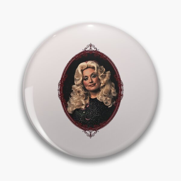 Item preview, Dolly Parton Vintage Red Frame Portrait Graphic designed and sold by HollyHalls.