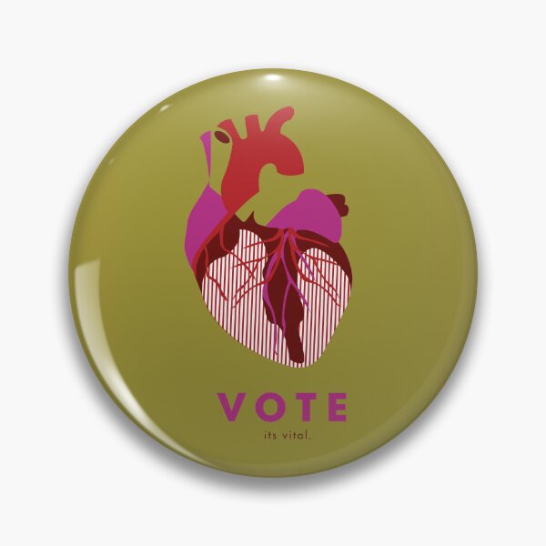 Item preview, Vote It's Vital Art Print designed and sold by emilyvpcreates.