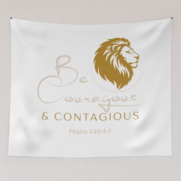 Item preview, Be Courageous & Contagious  designed and sold by mandyyates811.