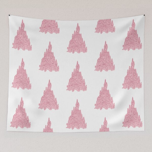 Item preview, Pink Fairytale Castle Girly Princess designed and sold by mafervicenttin.