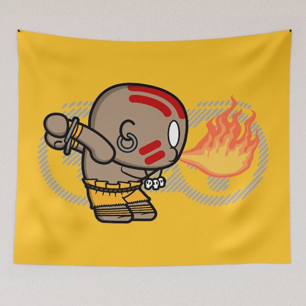 Item preview, Dhalsim Yoga Flame designed and sold by Bien-o-No.
