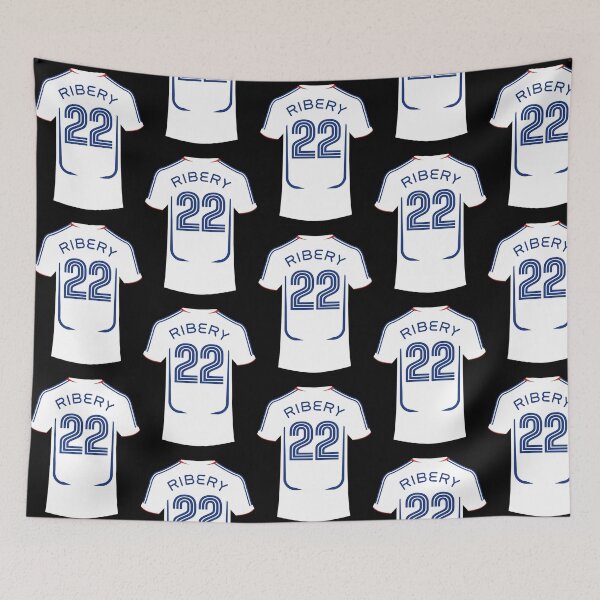 Item preview, Franck Ribery - France 2006 Away Kit designed and sold by NoraPotworaart.