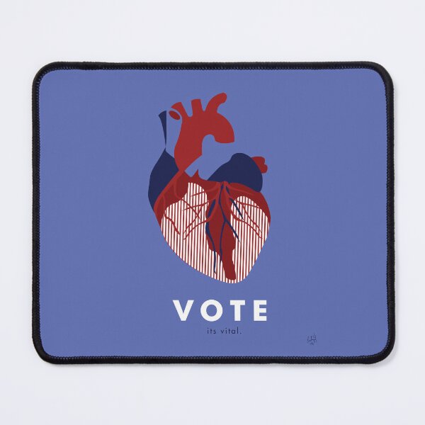 Item preview, Vote It's Vital Art Print designed and sold by emilyvpcreates.