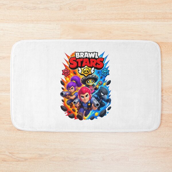 Item preview, Epic Brawler Battle Colorful Gaming Character Poster Design designed and sold by Me0wGirl.