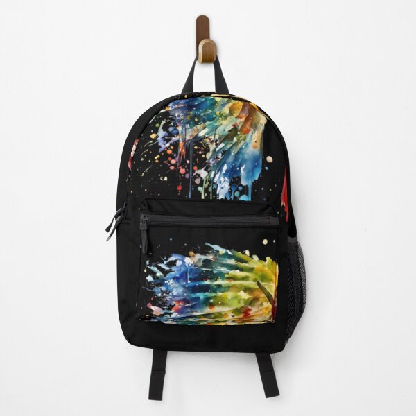 Item preview, Colorful Watercolor Feather Headdress Splash Art designed and sold by BriceFlamand.