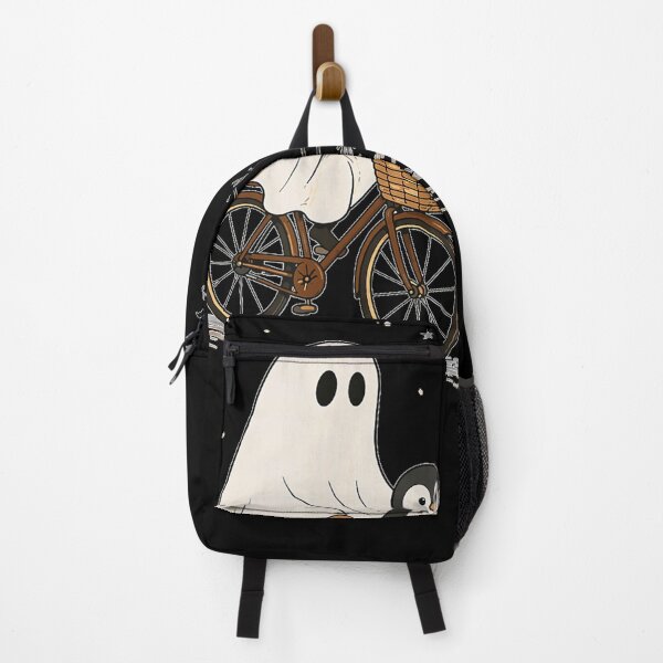 Item preview, Penguin Ghost Bicycle Halloween Night Ride designed and sold by CrinoSwice.
