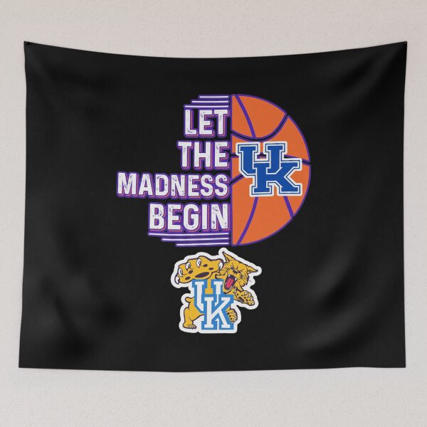 Item preview, UK Wildcats Let The Madness Begin Basketball Design designed and sold by CAYDENSYEL.