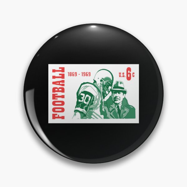 Item preview, Retro Football Stamp Art 1869-1969 designed and sold by CAYDENSYEL.