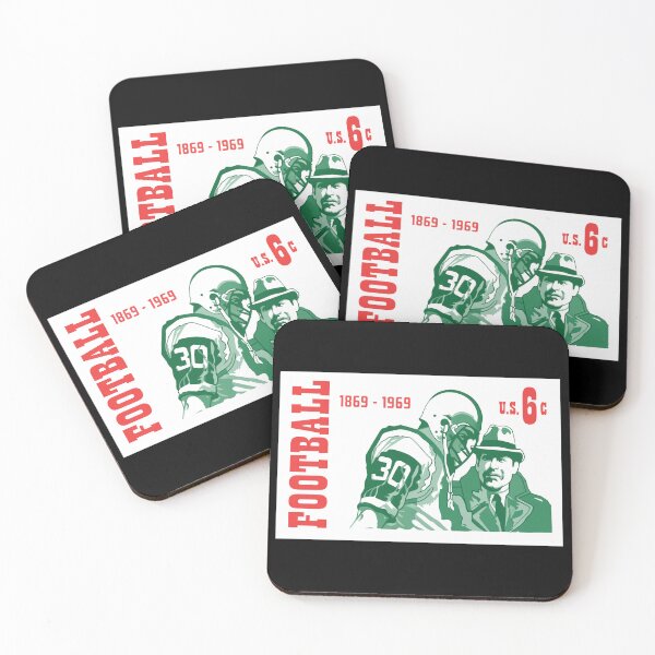 Item preview, Retro Football Stamp Art 1869-1969 designed and sold by CAYDENSYEL.