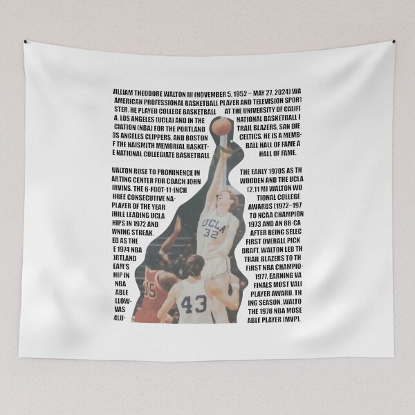Item preview, Bill Walton UCLA NBA Legend Tribute designed and sold by CAYDENSYEL.