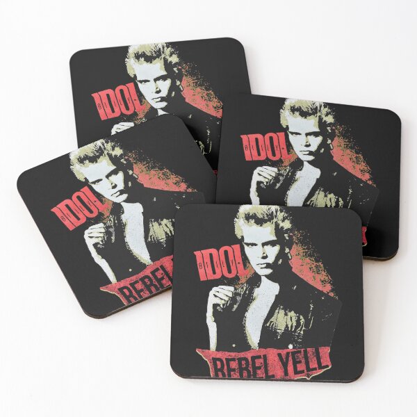 Item preview, Billy Idol Rebel Yell Portrait 80s Rock Icon Art designed and sold by CAYDENSYEL.