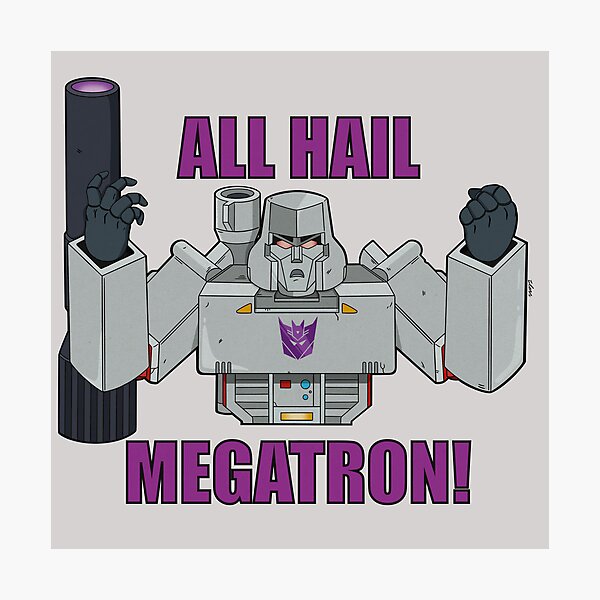 Artikelvorschau, Heil Megatron! entworfen und verkauft von Cinema Surfer.