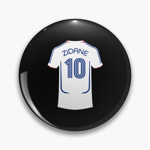 Item preview, Zinedine Zidane - France 2006 Away Kit designed and sold by NoraPotworaart.