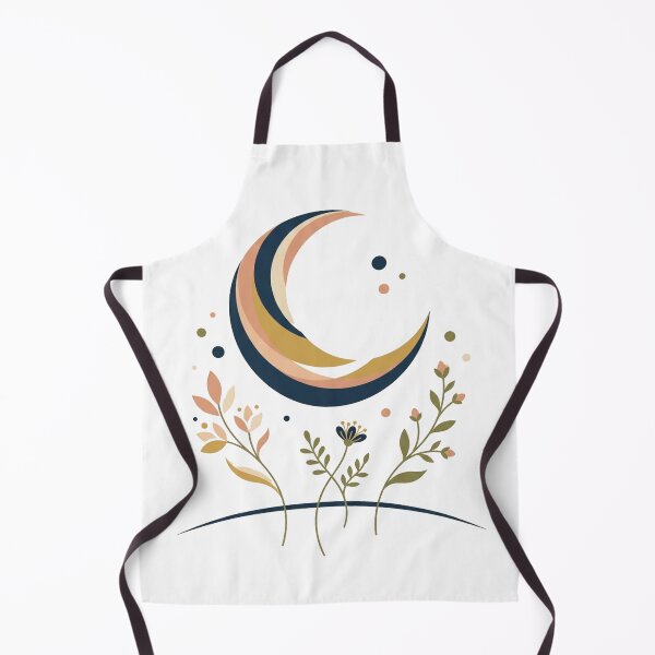 Item preview, Moon Garden Curves – Minimalist Abstract Botanical Art designed and sold by meghnad.