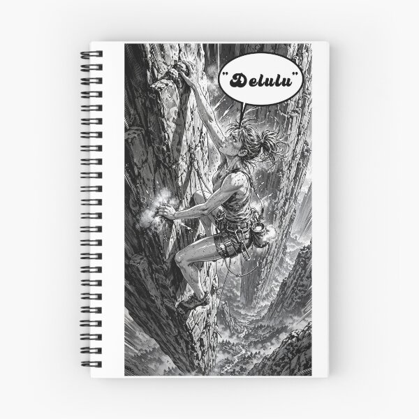 Item preview, Cute girl with a quote for climbers. #7 designed and sold by UrbanTRIP.