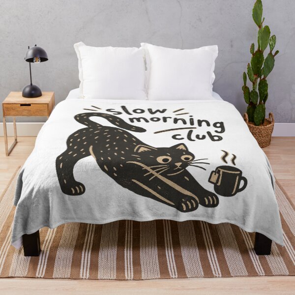 Item preview, Slow Morning Club Funny Cat designed and sold by SEINENGAPPI23.