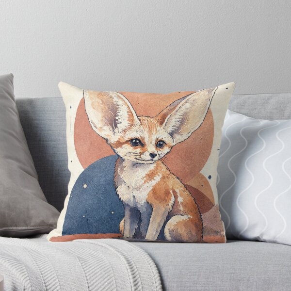 Item preview, Watercolor Fennec Fox Under the Moon designed and sold by Discount code.