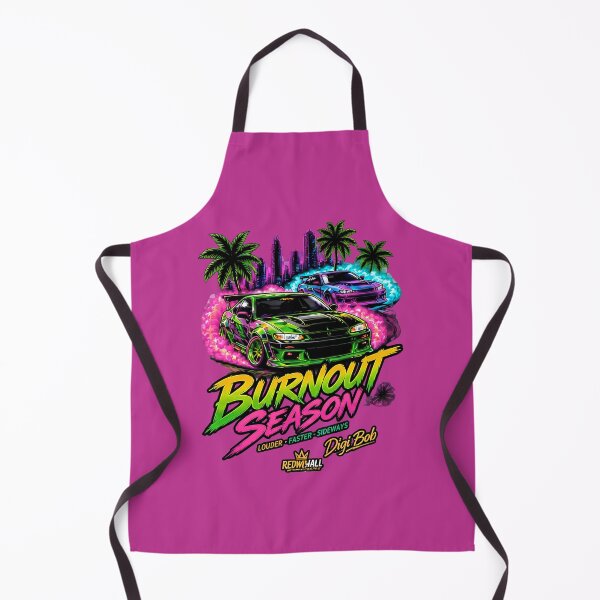 Item preview, Burnout Season JDM Drift Cars Synthwave Neon City T-Shirt  designed and sold by digitalbob60.