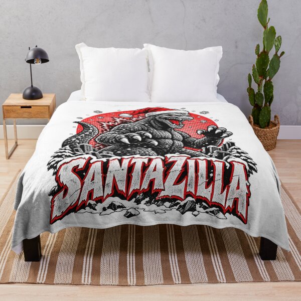 Item preview, Santazilla Giant Monster Santa Hat Winter Christmas Holiday Design designed and sold by SEINENGAPPI23.