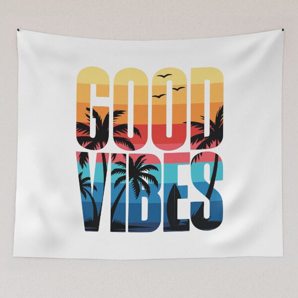 Item preview, Good Vibes - beach vacation designed and sold by Marshallamoakohene.