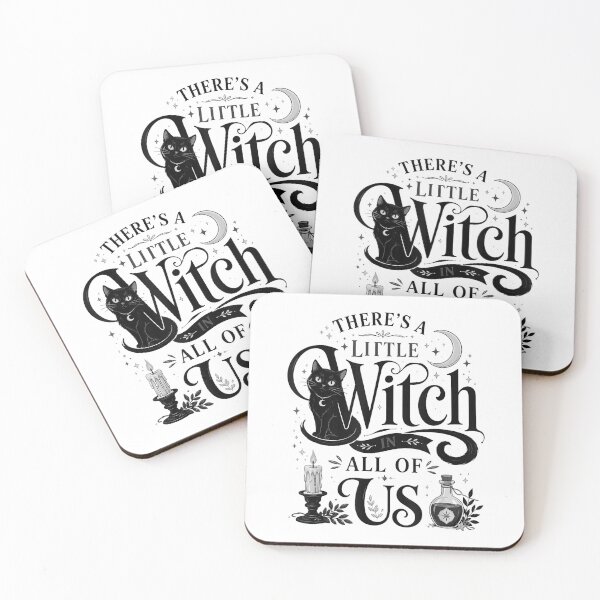 Item preview, There's A Little Witch in All of Us Halloween Spooky Season  designed and sold by Suzu Comena.