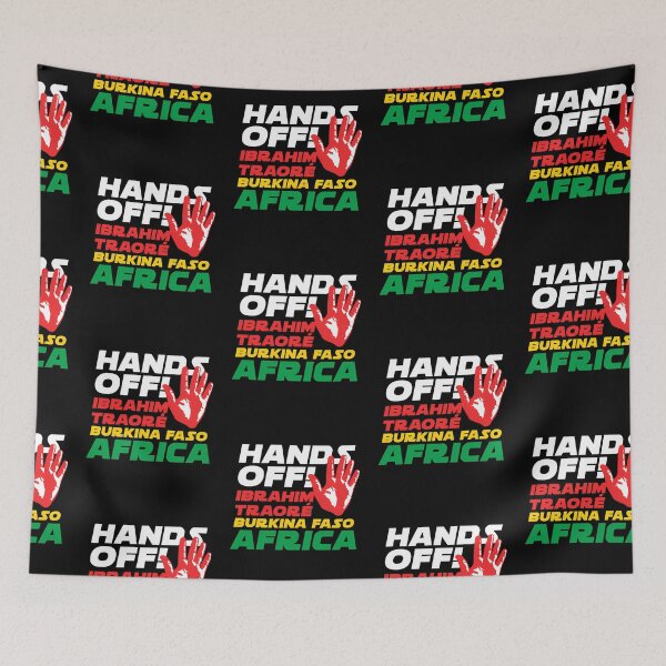 Item preview,  Hands Off Ibrahim Traor Of Burkina Faso - Africa designed and sold by KyungConduff1.