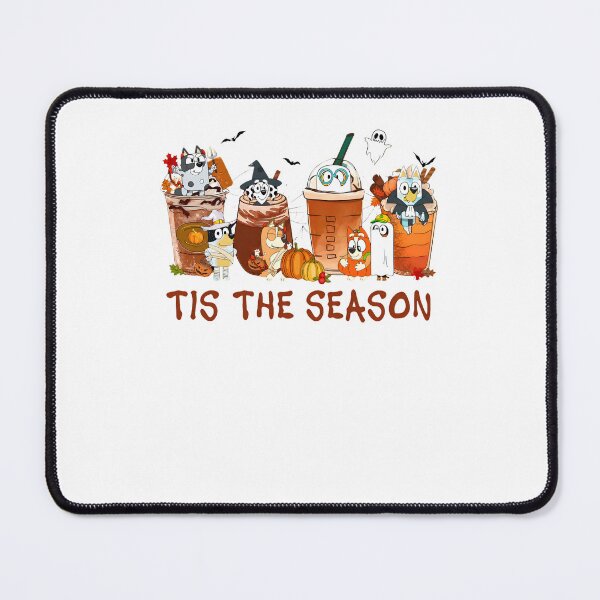 Item preview, Bluey Halloween Tis The Season Dogs Drinks designed and sold by visionnen.