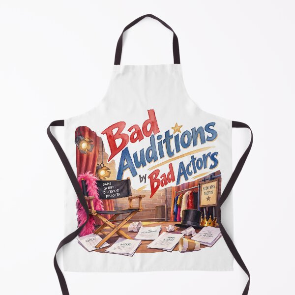 Item preview, Bad Auditions by Bad Actors designed and sold by Lyric Vault - Rock on.