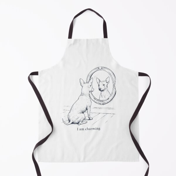 Item preview, American Hairless Terrier I Am Charming Mirror Meme Dog Lover designed and sold by dian-rody-crest.