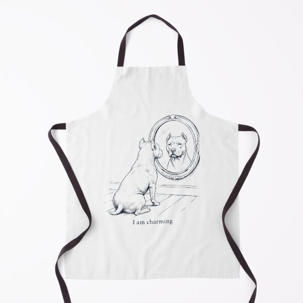Item preview, American Pit Bull Terrier I Am Charming Mirror Meme Dog Lover designed and sold by dian-rody-crest.