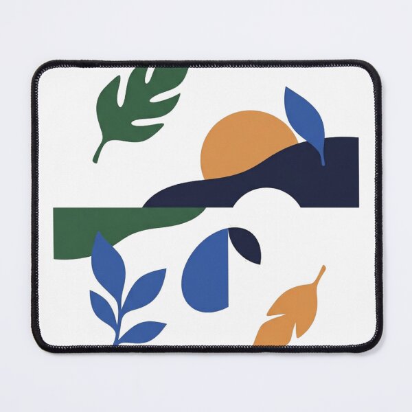 Item preview, Floating Leaves & Horizon – Minimal Abstract Nature Design designed and sold by meghnad.