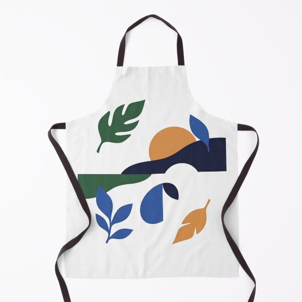 Item preview, Floating Leaves & Horizon – Minimal Abstract Nature Design designed and sold by meghnad.