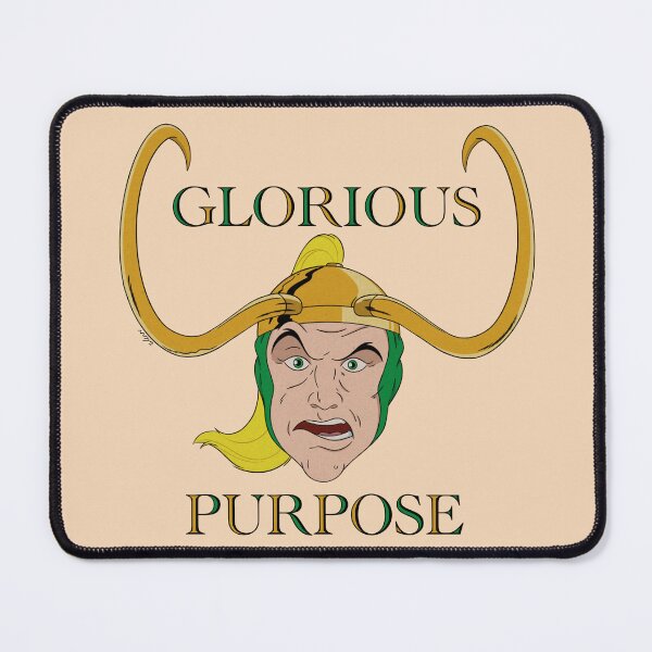 Item preview, Loki Glorious Purpose designed and sold by Cinema Surfer.
