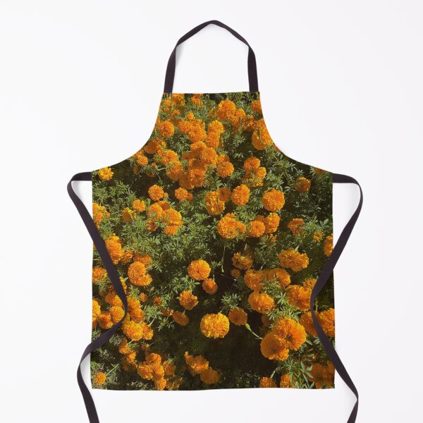 Item preview, Bright Orange Marigold Flowers in Summer Garden designed and sold by Relianna.