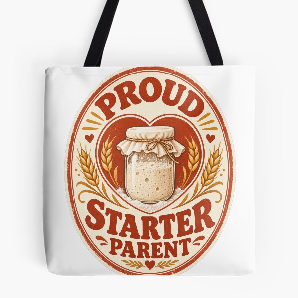 Item preview, Proud Starter Parent Funny Sourdough Baker Gift designed and sold by ys96.